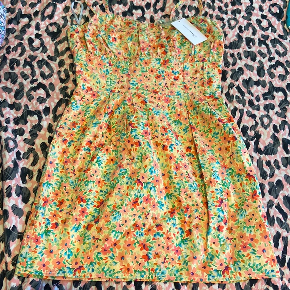 Lovers + friends floral dress